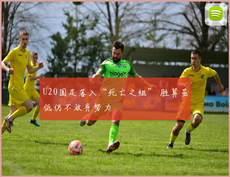 U20国足落入“死亡之组” 胜算虽低仍不放弃努力